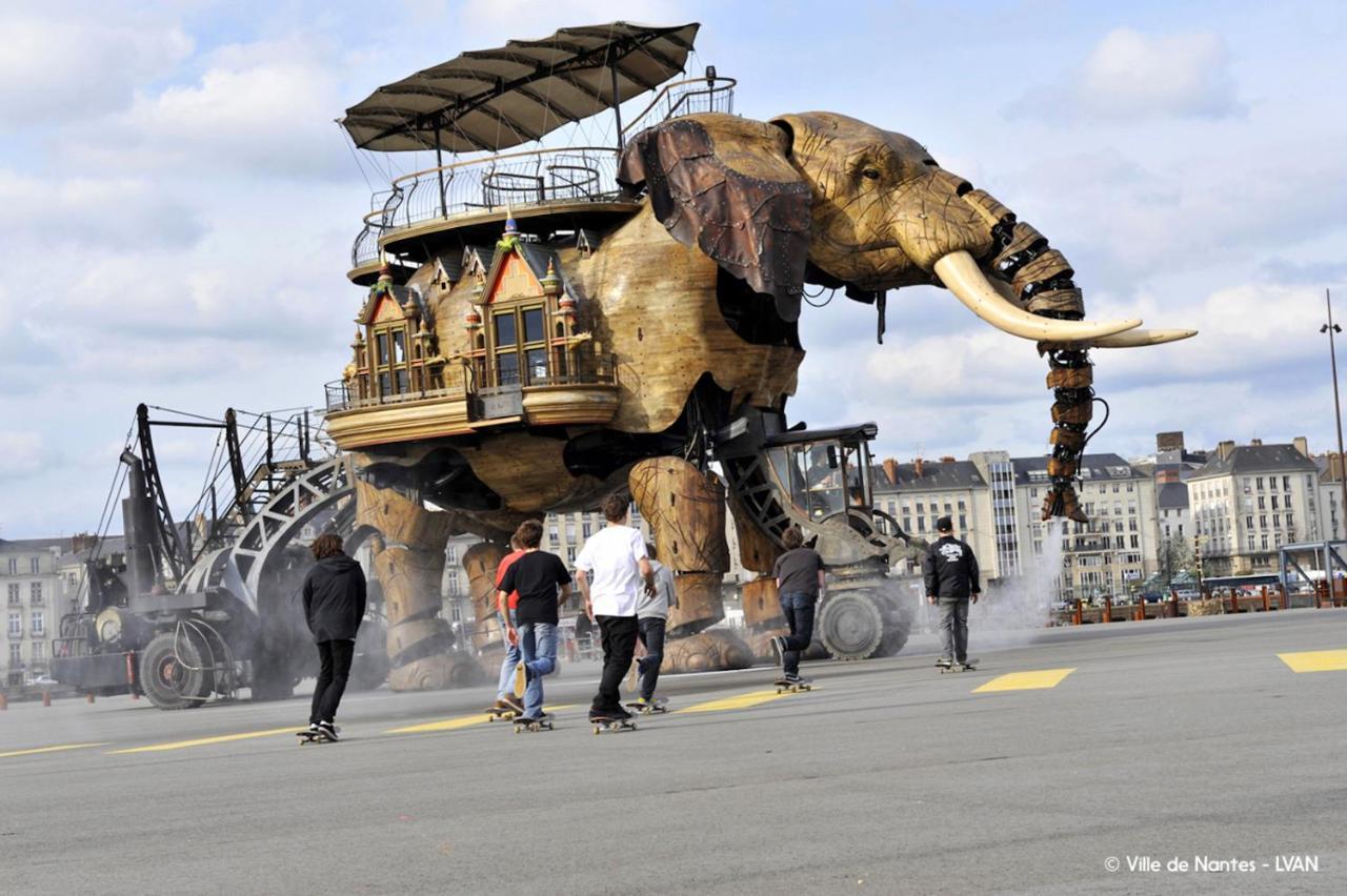 Douce Ambiance Au Coeur De Nantes Avec Hoomy Lägenhet Exteriör bild